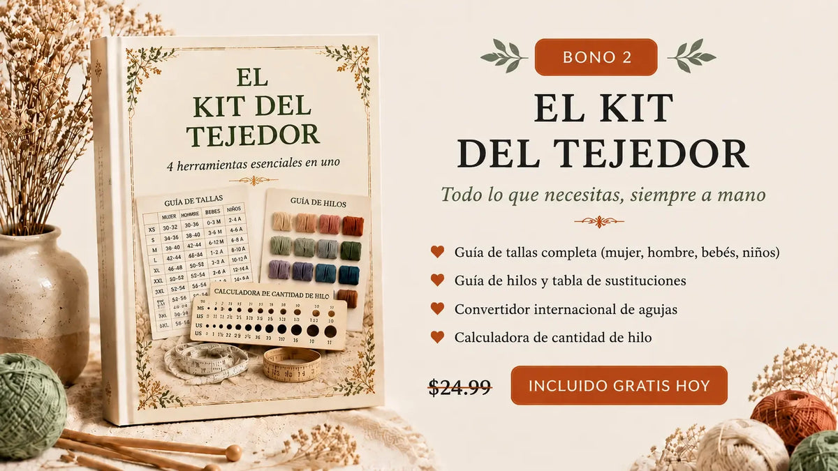 🧶 LA BIBLIOTECA DEFINITIVA DEL TEJIDO