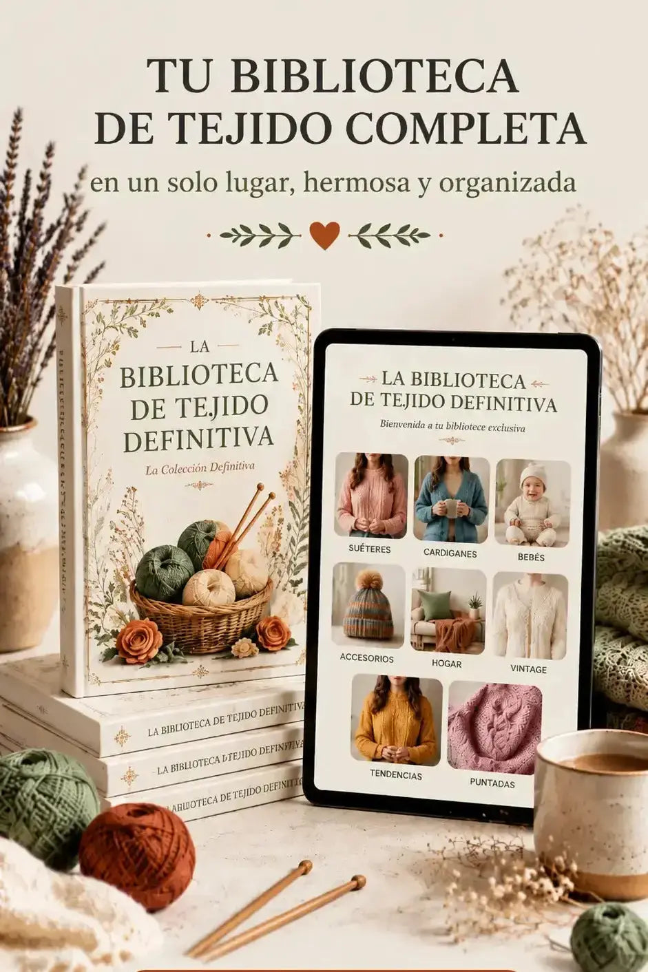 🧶 LA BIBLIOTECA DEFINITIVA DEL TEJIDO