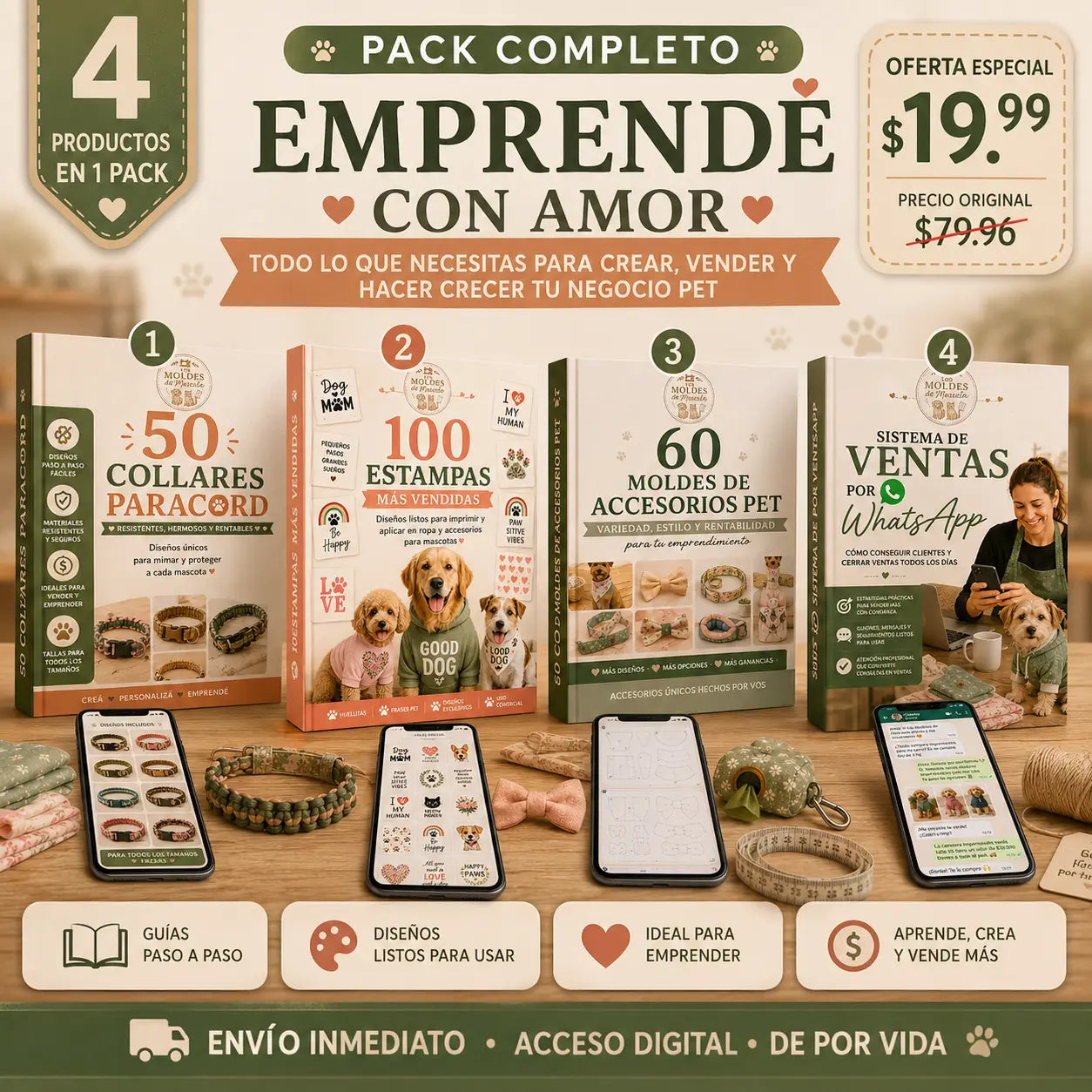 PACK DE LA EMPRENDEDORA EXITOSA - OFERTA ESPECIAL