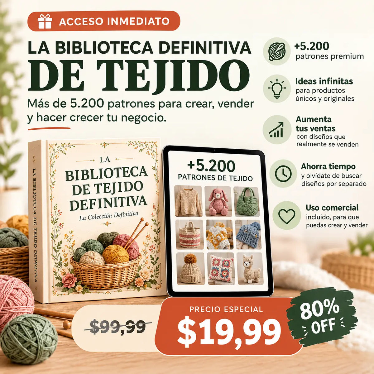 🧶 LA BIBLIOTECA DEFINITIVA DEL TEJIDO